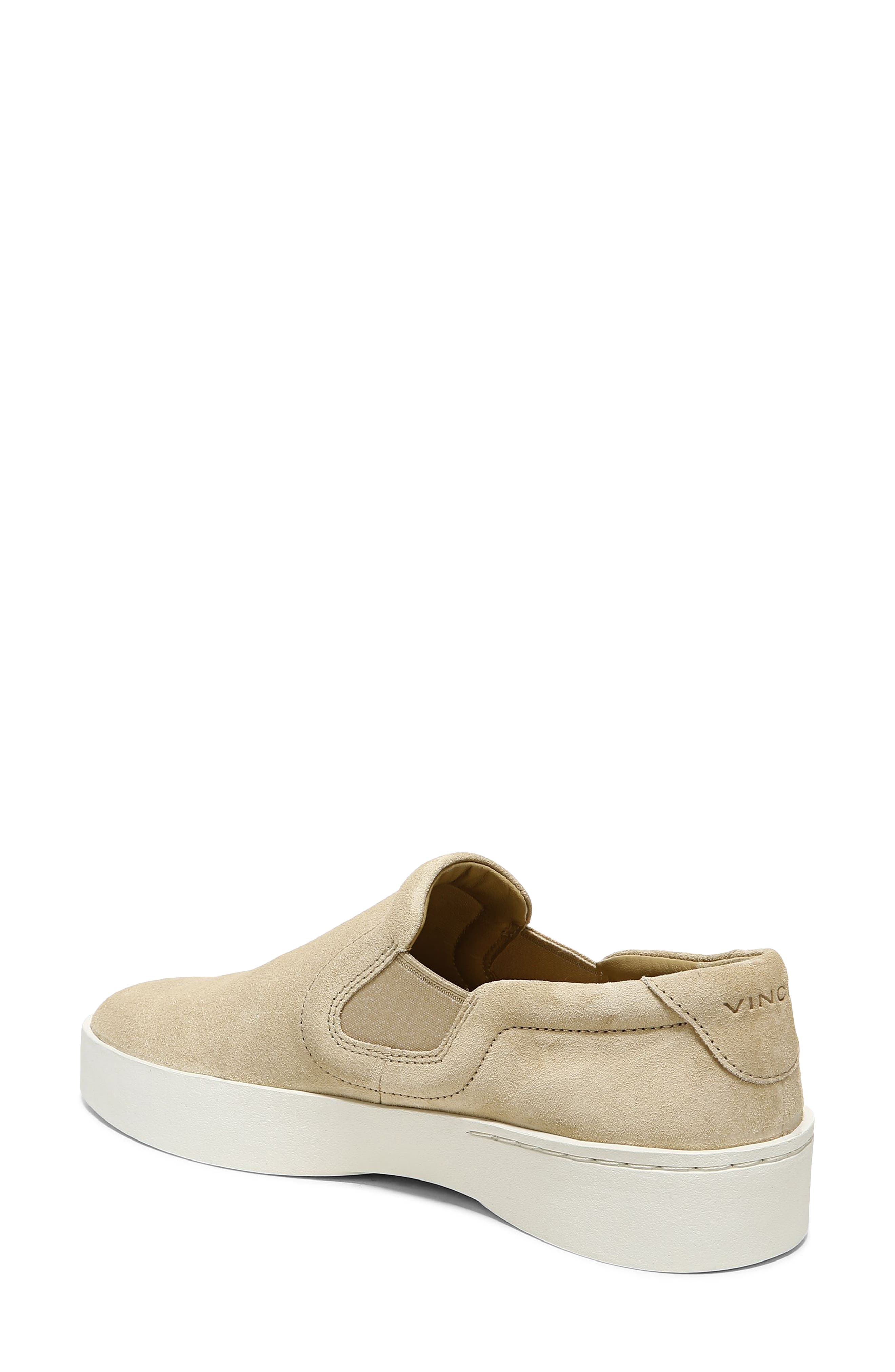 Vince Pacific Suede Slip On Sneaker, Alternate, color, 