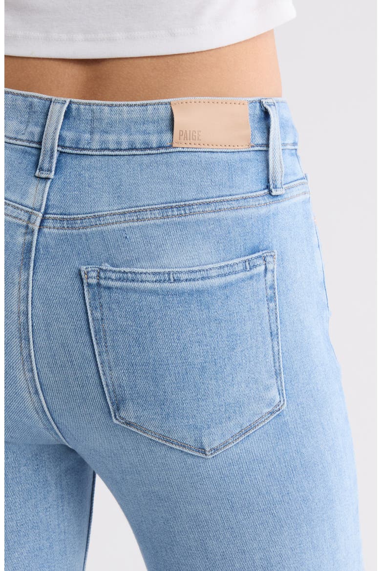 Cindy High Waist Raw Hem Ankle Straight Leg Jeans, Alternate, color, INTUNEDIST