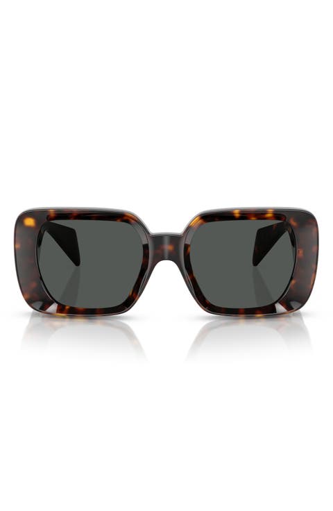 54mm Square Sunglasses