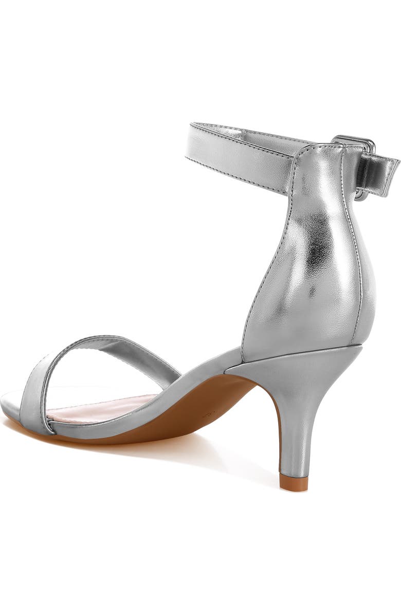 LONDON RAG Yuti Sandal, Alternate, color, Silver