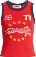 Daydreamer Team Cheetah Shrunken Tank
