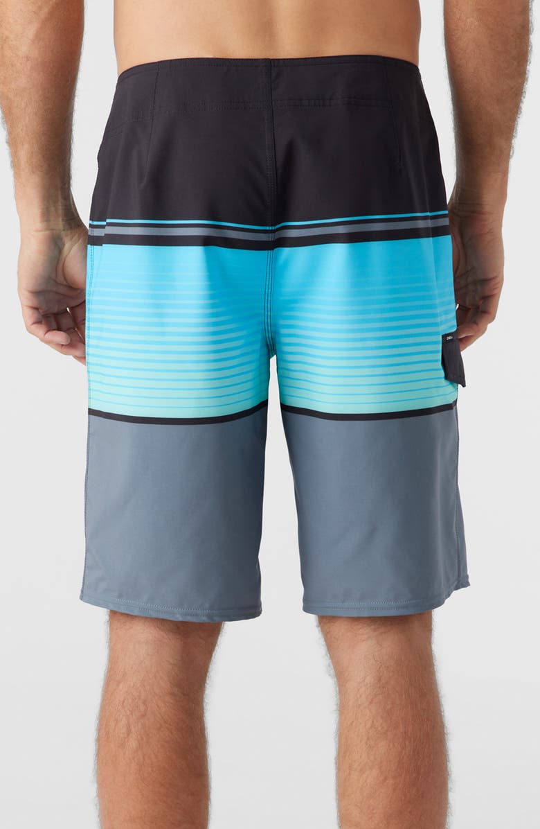 O'Neill Lennox Stripe Board Shorts, Alternate, color, 