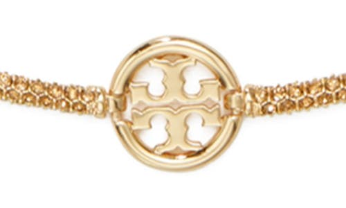 Tory Burch Miller Pavé Crystal Necklace In Multi
