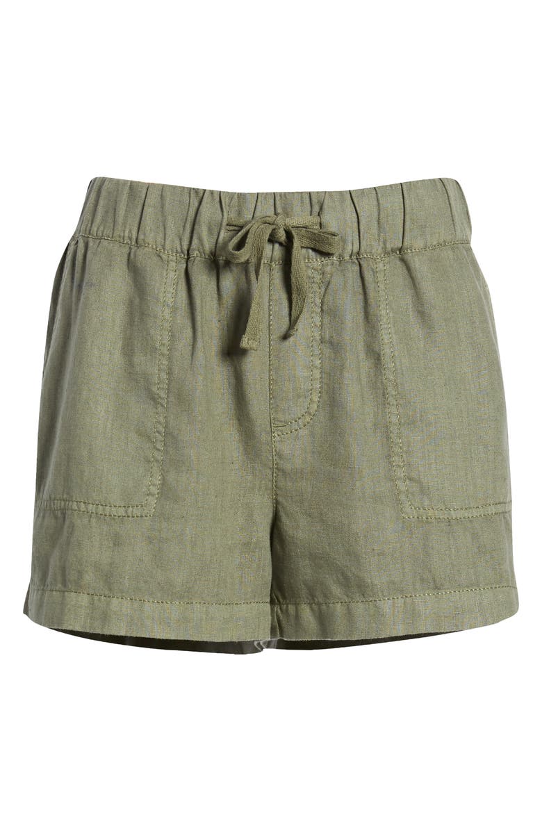 Caslon<sup>®</sup> Linen Shorts, Alternate, color,