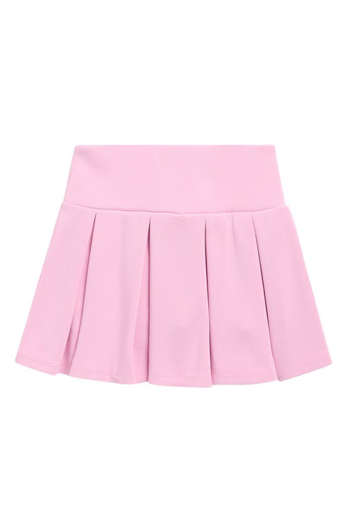 Walking On Sunshine Kids' Cloud Luxe Pleated Skort In Animal Print