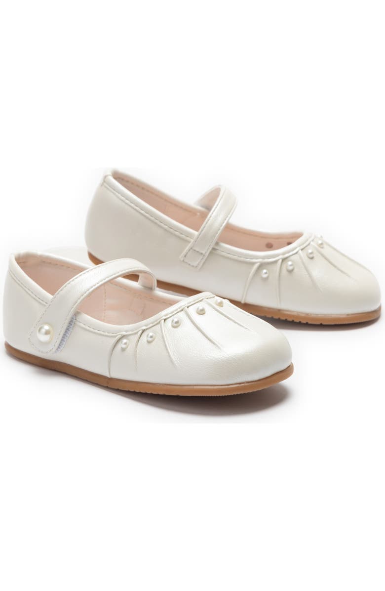 Tulleen Thalia Pearl Shoes, Main, color, White
