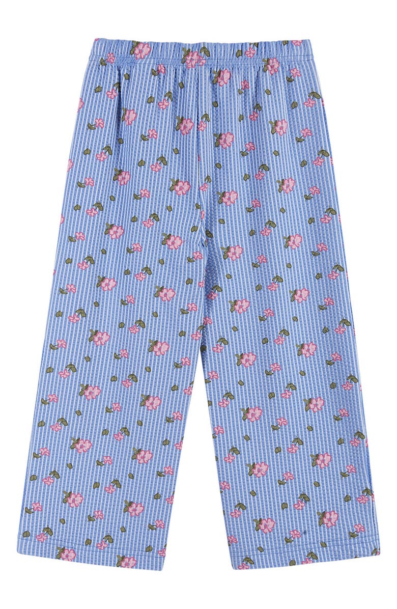 Andy & Evan Kids' Ruffle Top & Pants Set, Alternate, color, Blue Floral