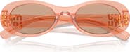 Miu Miu 50mm Oval Sunglasses