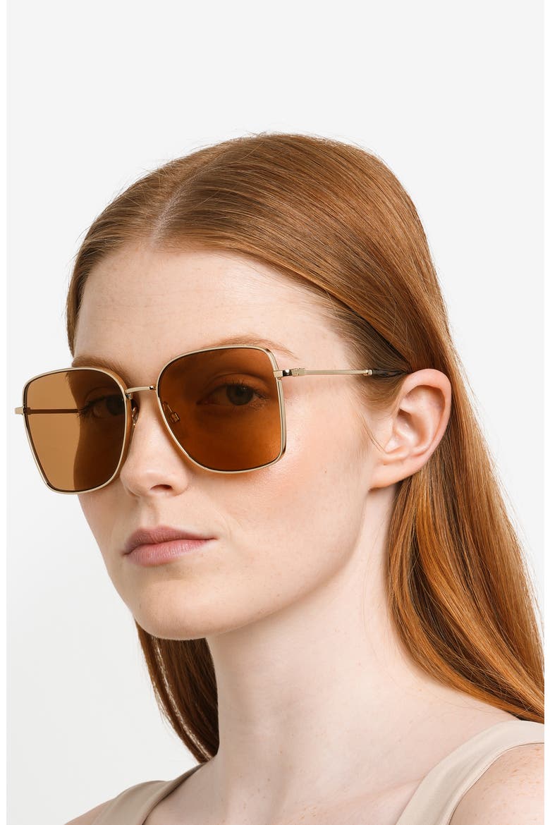 58mm Square Sunglasses, Alternate, color, 001Q-70