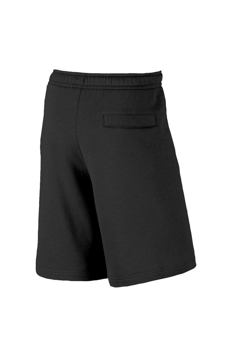 Nike Men's Nike Black Army Black Knights Army 250 Collection Club Fleece Shorts, Alternate, color, Black