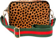 The Artisan & Company Leopard Leather Camera Bag