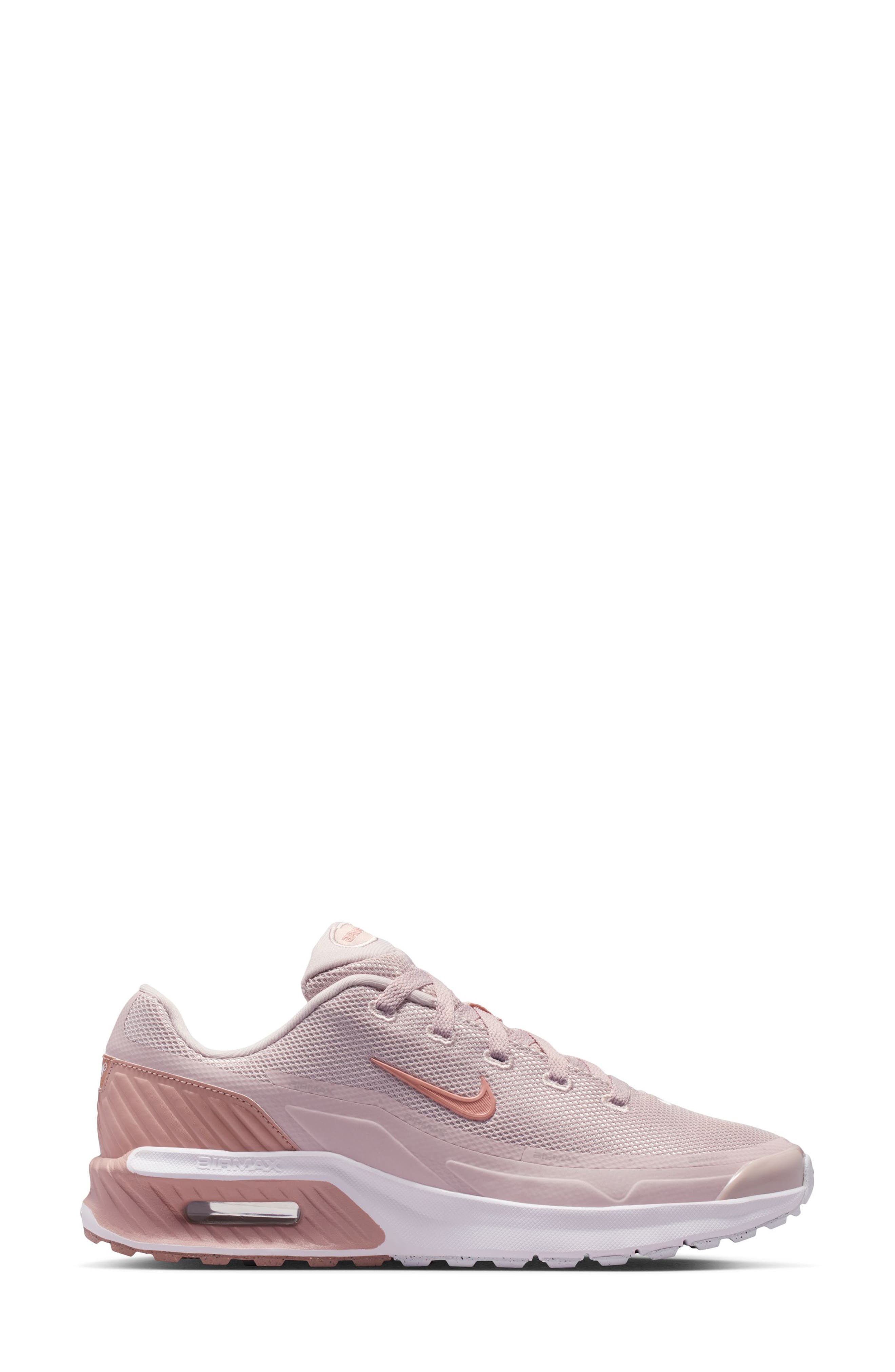 Nike Air Max Bia Sneaker, Alternate, color, Clay Red/ Rose/ Pink/ White