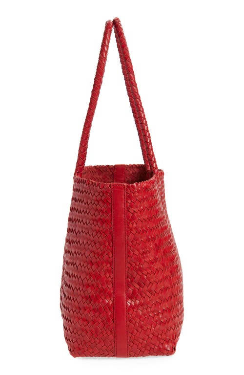 Madewell Handwoven Leather Tote