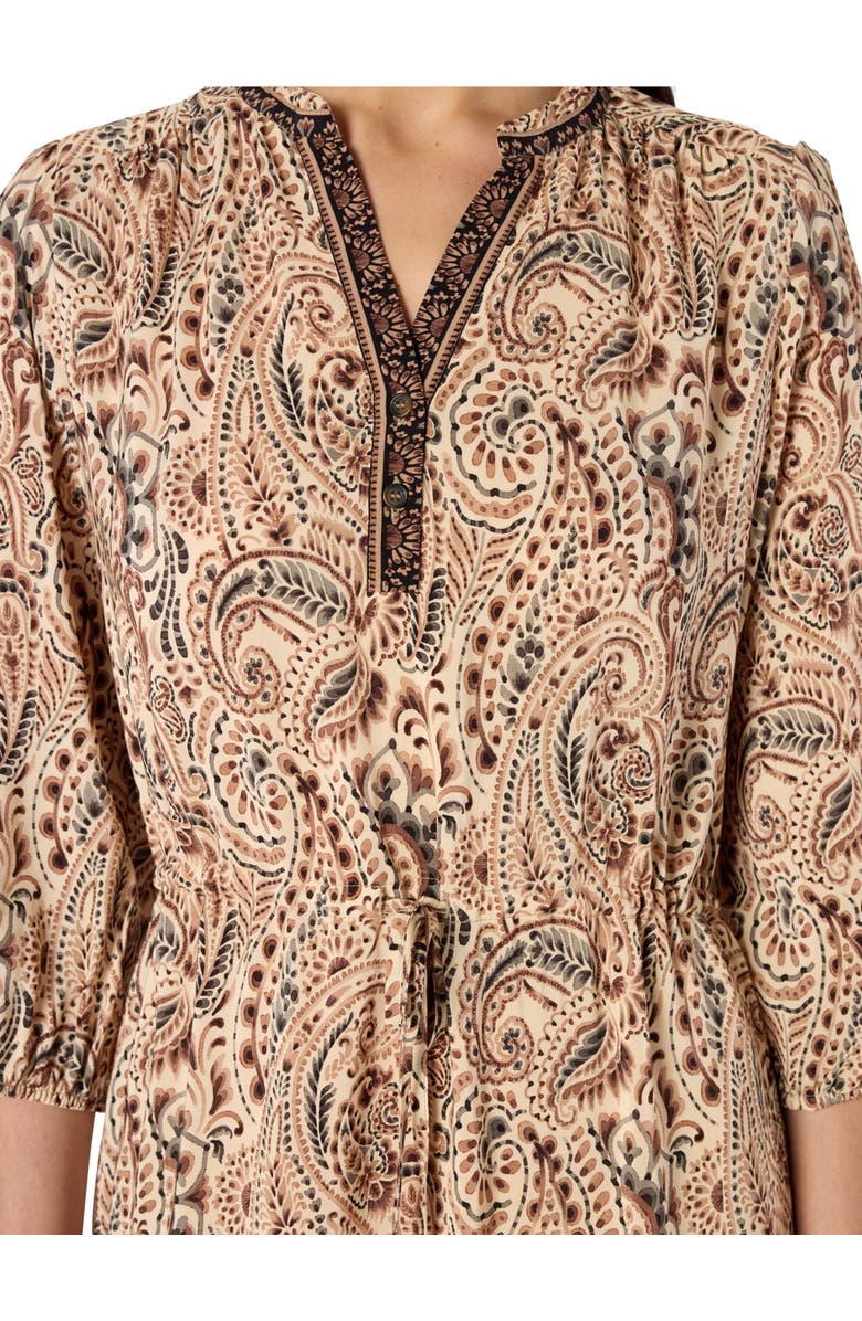 GERARD DAREL Lyna Flowing Midi Dress, Alternate, color, Natural