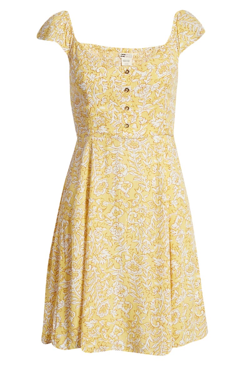 Forever Yours Minidress, Alternate, color, VINTAGE YELLOW