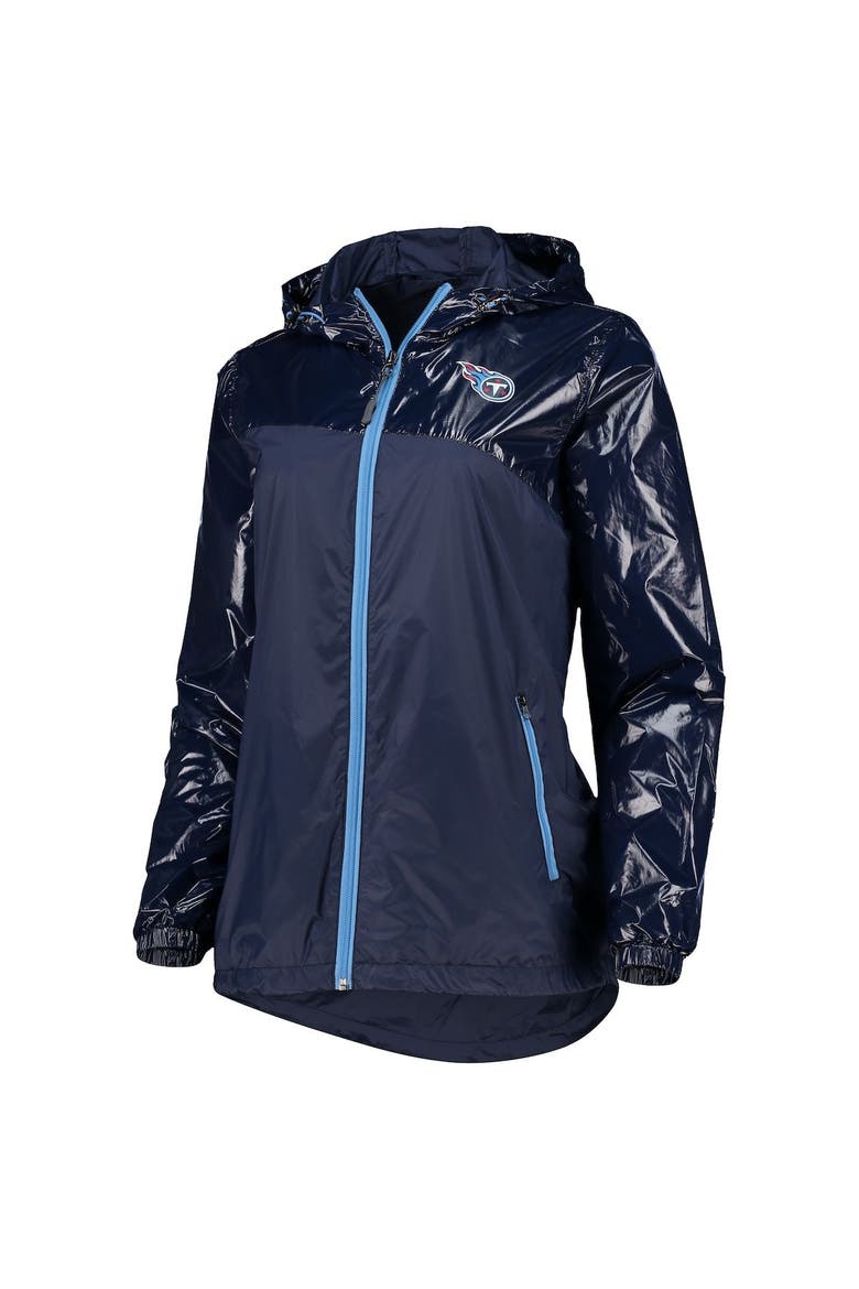 Women's G-III 4Her by Carl Banks Navy Tennessee Titans Double-Coverage Full-Zip Hoodie Jacket, Alternate, color, Navy