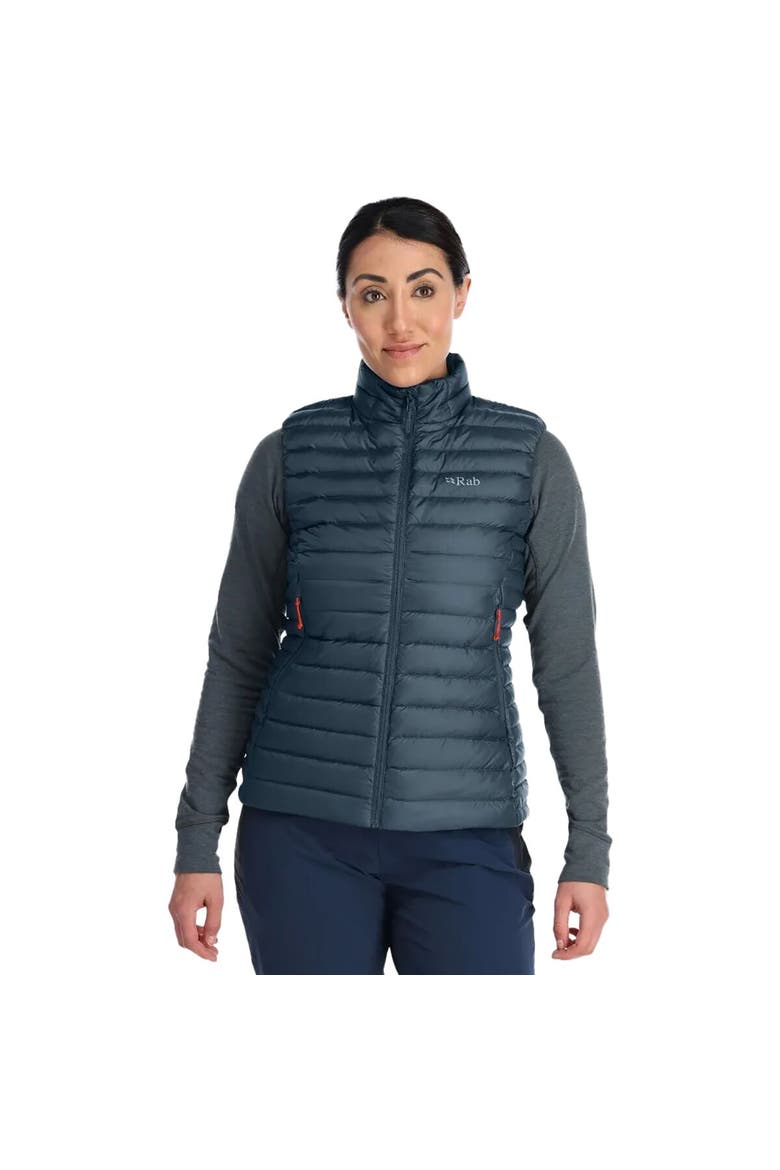Microlight Down Vest - Women's, Main, color, Orion Blue