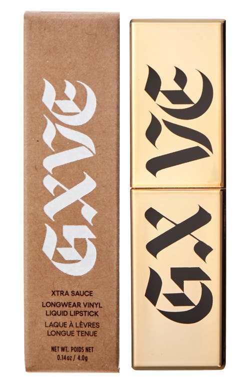 GXVE BY GWEN STEFANI GXVE BY GWEN STEFANI XTRA SAUCE LONGWEAR VINYL LIQUID LIPSTICK