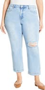 City Chic Kenia Straight Jeans