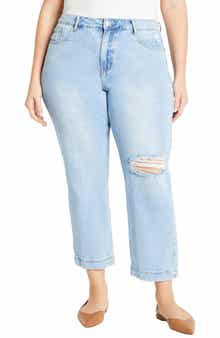 City Chic Kenia Straight Jeans