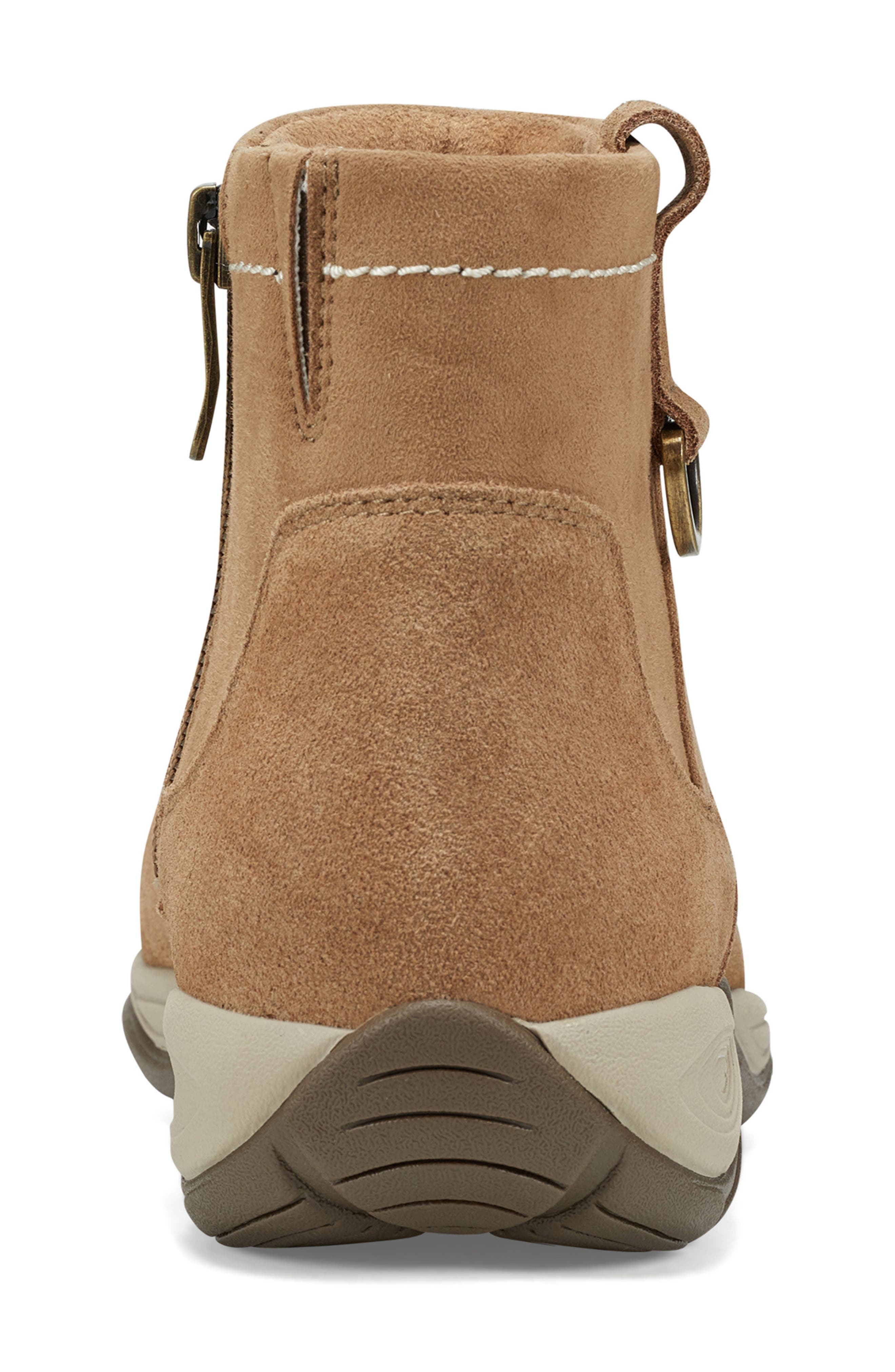 Elton Water Resistant Zip Bootie, Alternate, color, TAU01