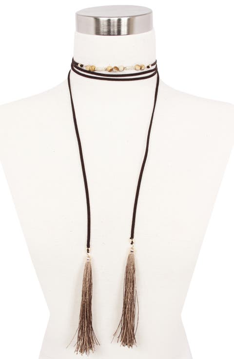 Jocelyn Wrap Choker Necklace