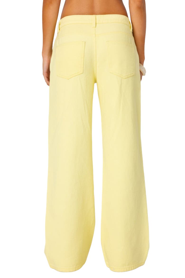 Roman Flare Jeans, Alternate, color, YELLOW