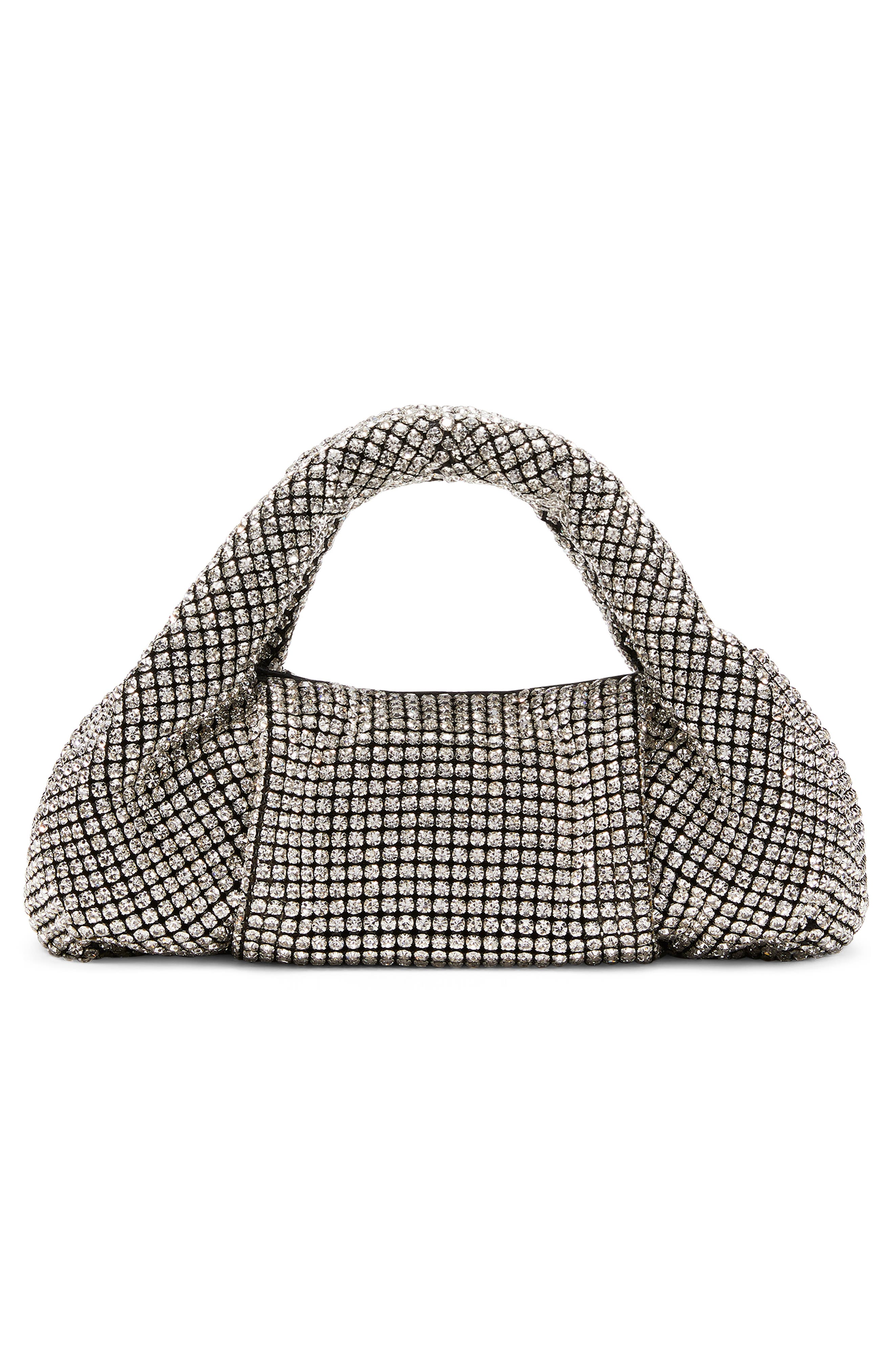 Stuart Weitzman The Moda Shine Mini Tote, Alternate, color, Clear