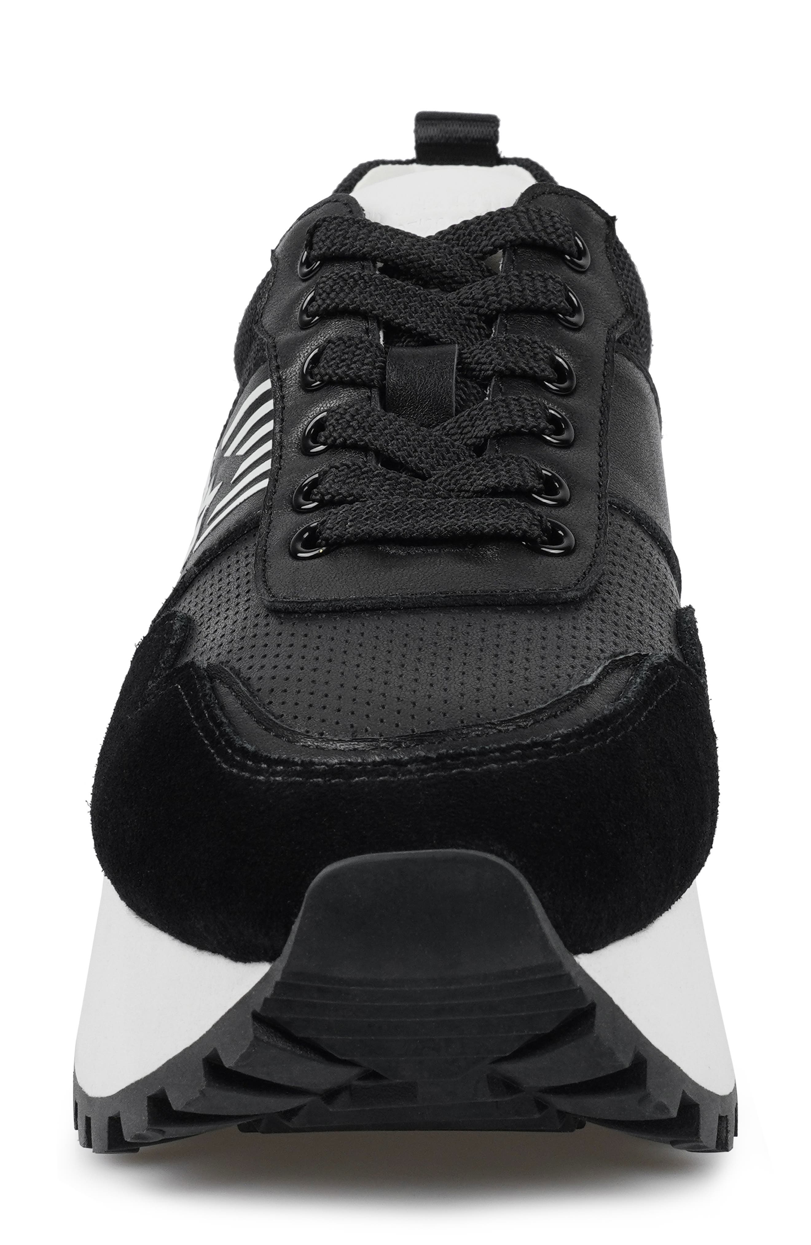 ZIGI Challenge Platform Sneaker, Alternate, color, Black