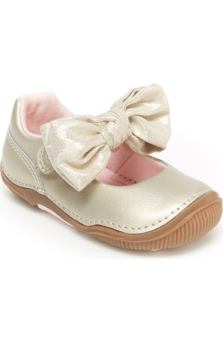 Stride Rite SRT Henley Metallic Bow Mary Jane, Main, color,