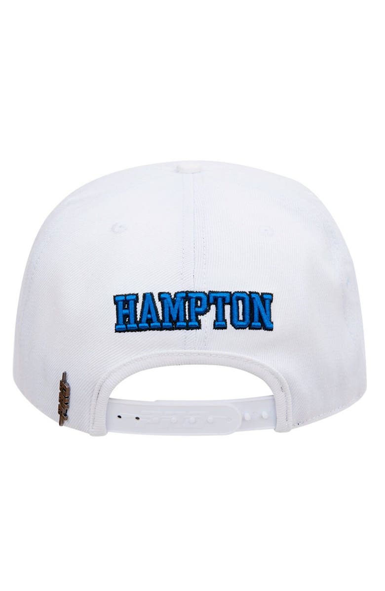 PRO STANDARD Men's Pro Standard White Hampton Pirates  Evergreen Wool Snapback Hat, Alternate, color, 