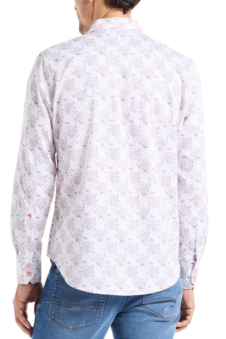 Lurken Cotton Button-Up Shirt, Alternate, color, MULTI