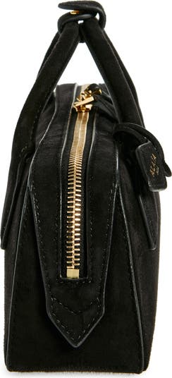 Alaïa Le Teckel Suede East/West Clutch | Nordstrom