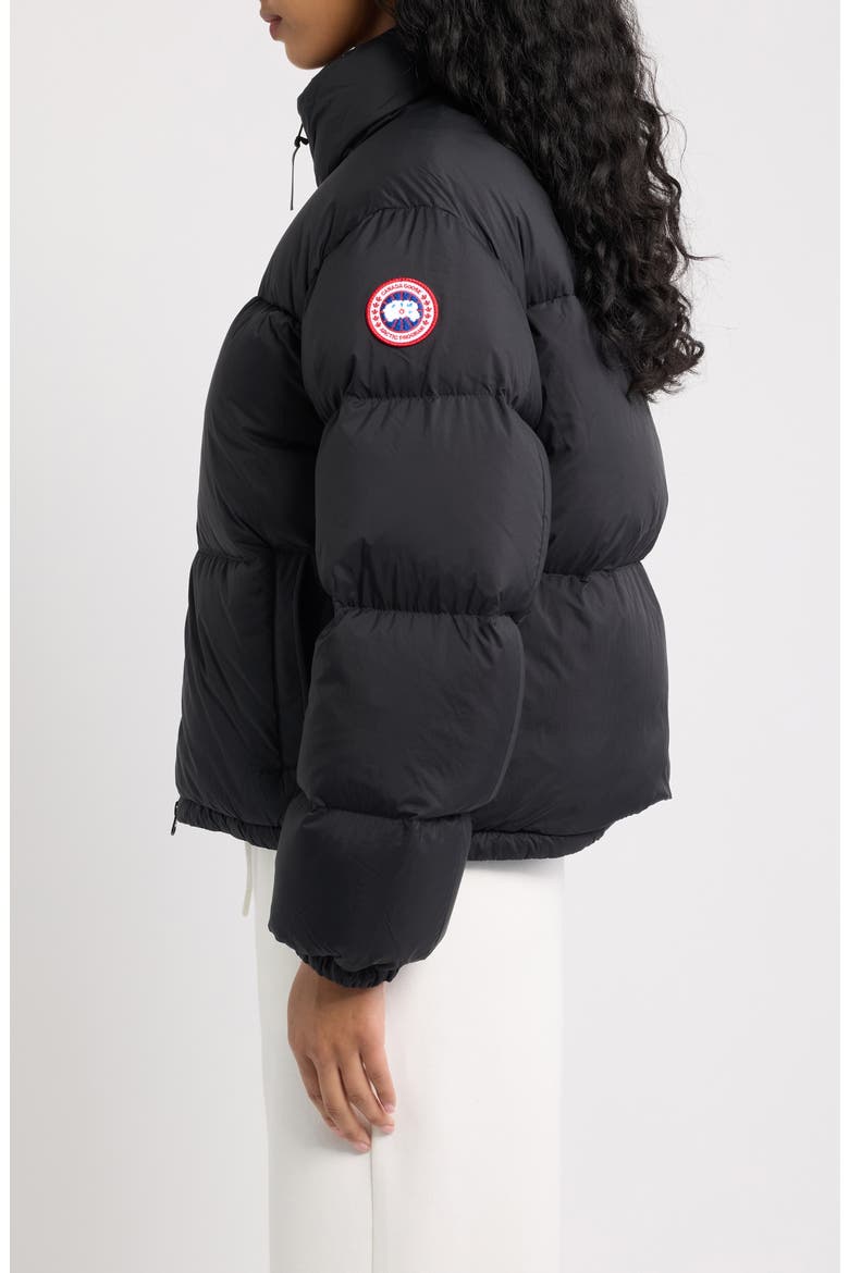 Fallon Water Resistant Down Puffer Jacket, Alternate, color, BLACK - NOIR