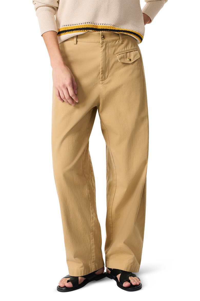 Renata Straight Leg Pants, Main, color, BEIGE