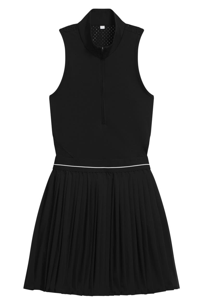 Winning Tennis Dress, Alternate, color, BLACK