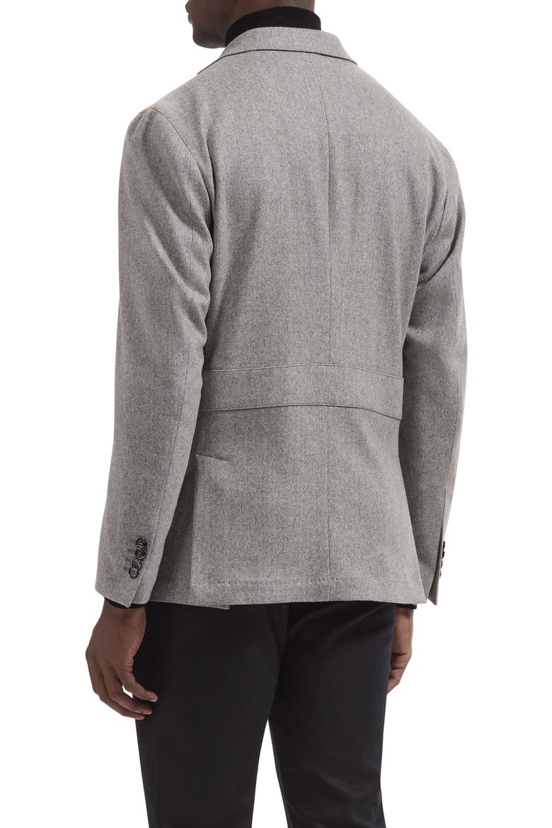 Wool Blend Sport Coat, Alternate, color, GREY STONE