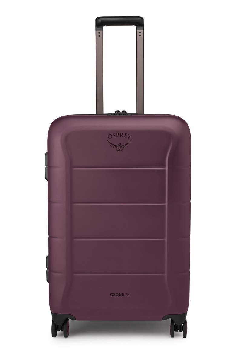 Ozone 27-Inch Hardside Spinner Suitcase, Main, color, MOODY BURGUNDY