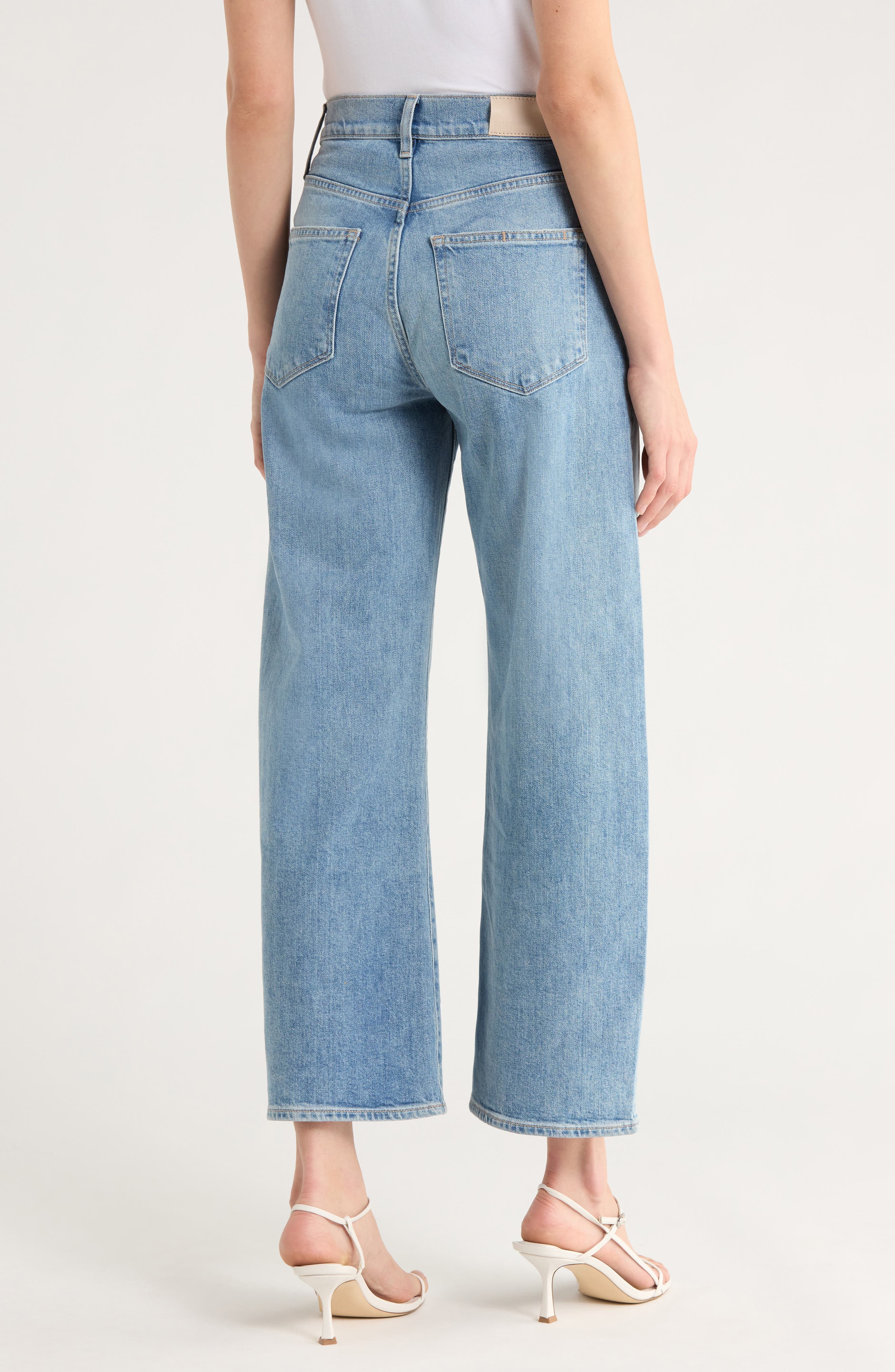 Arellia High Waist Ankle Barrel Jeans - image 2