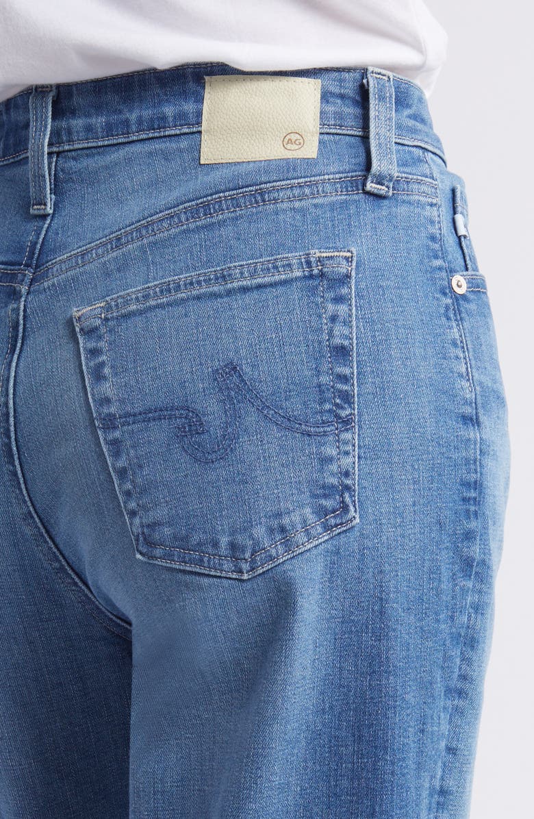 AG Kora High Waist Wide Leg Jeans, Alternate, color, Fortunate