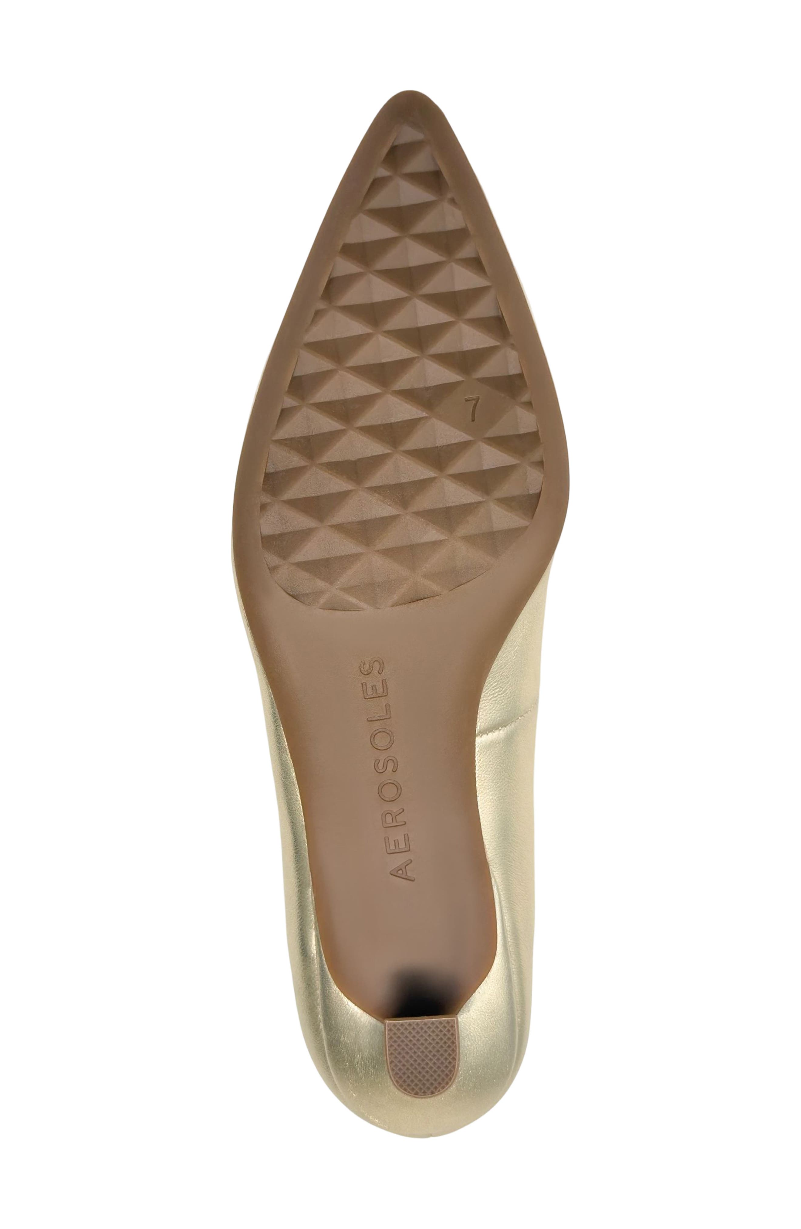 Rana Kitten Heel Pump, Alternate, color, SOFT GOLD