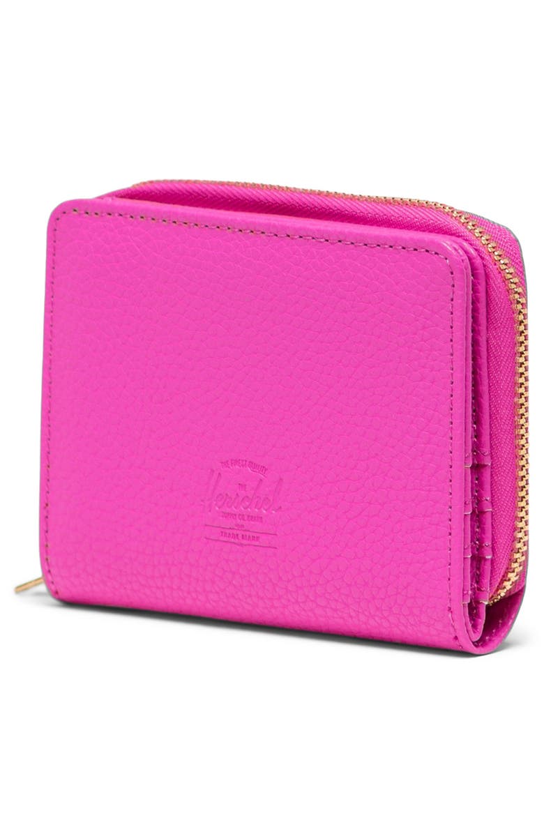 Herschel Supply Co. Georgia Faux Leather Wallet, Alternate, color, Rose Violet