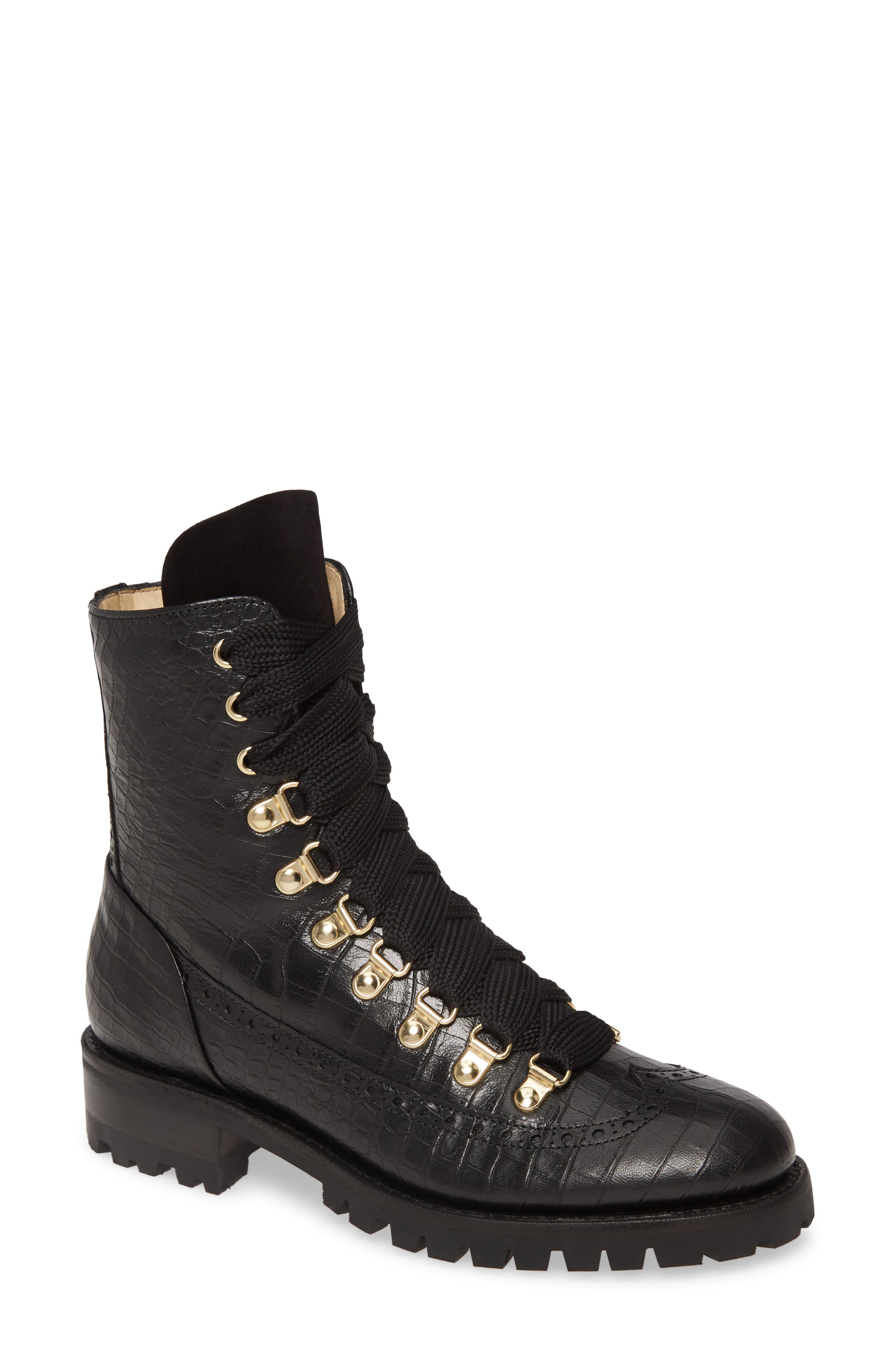 The Office of Angela Scott Mr. Bernard Combat Boot, Main, color, 
