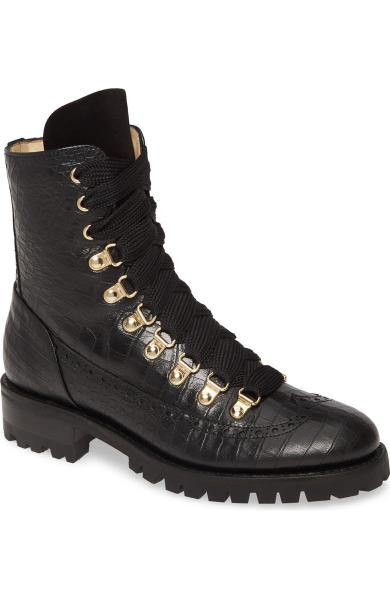 The Office of Angela Scott Mr. Bernard Combat Boot, Main, color,