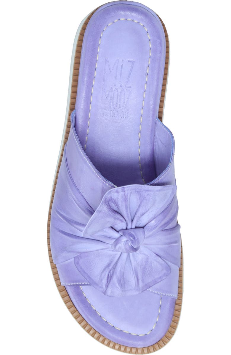 Miz Mooz Evy Platform Wedge Slide Sandal, Alternate, color, Iris