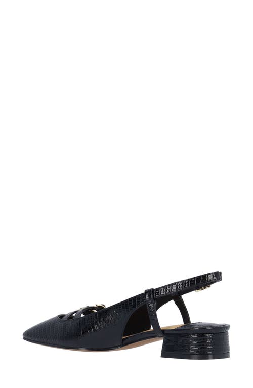 J. RENEÉ J. RENEÉ JOVANA LIZARD EMBOSSED SLINGBACK PUMP