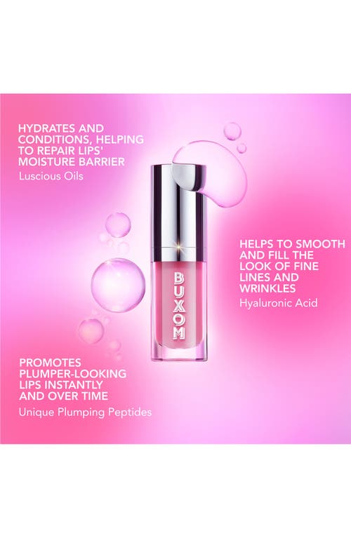 Shop Buxom Full On Glossy Lip Oil In Cherry Flip