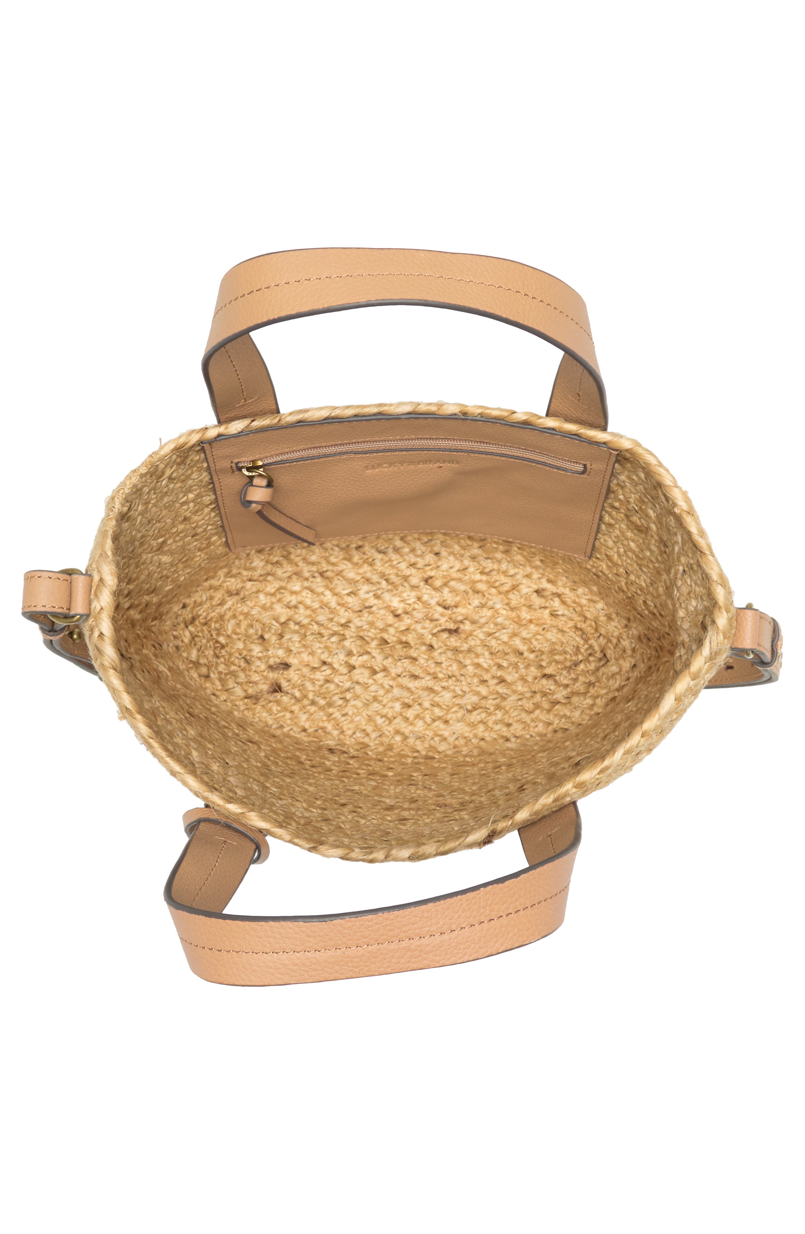 Lucky Brand Zati Jute Small Tote, Alternate, color, 