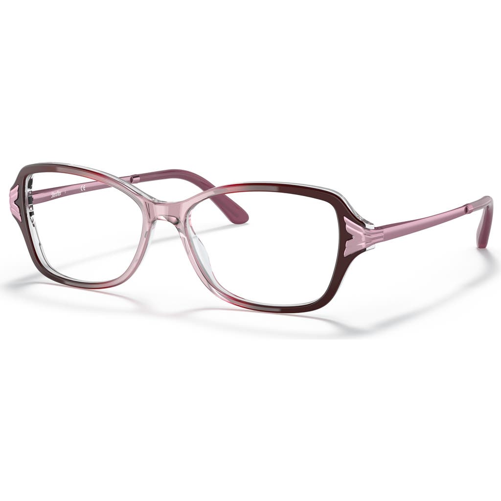 Sferoflex 54mm Butterfly Optical Glasses In Brown