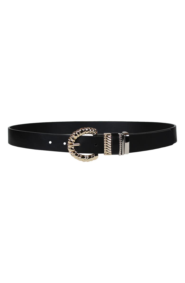 Linea Pelle Jewelry Keepers Belt, Main, color, Black
